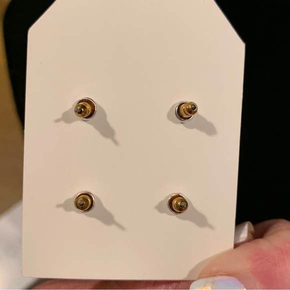 Hearts and Pink Sparkle Earrings, Two Sets of Earrings, New - Picture 6 of 9